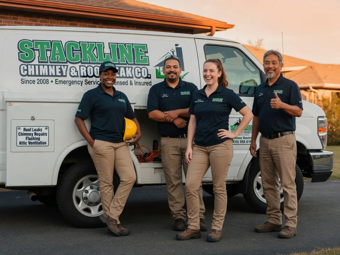 Chimney flashing repair company in Kincaid, WV